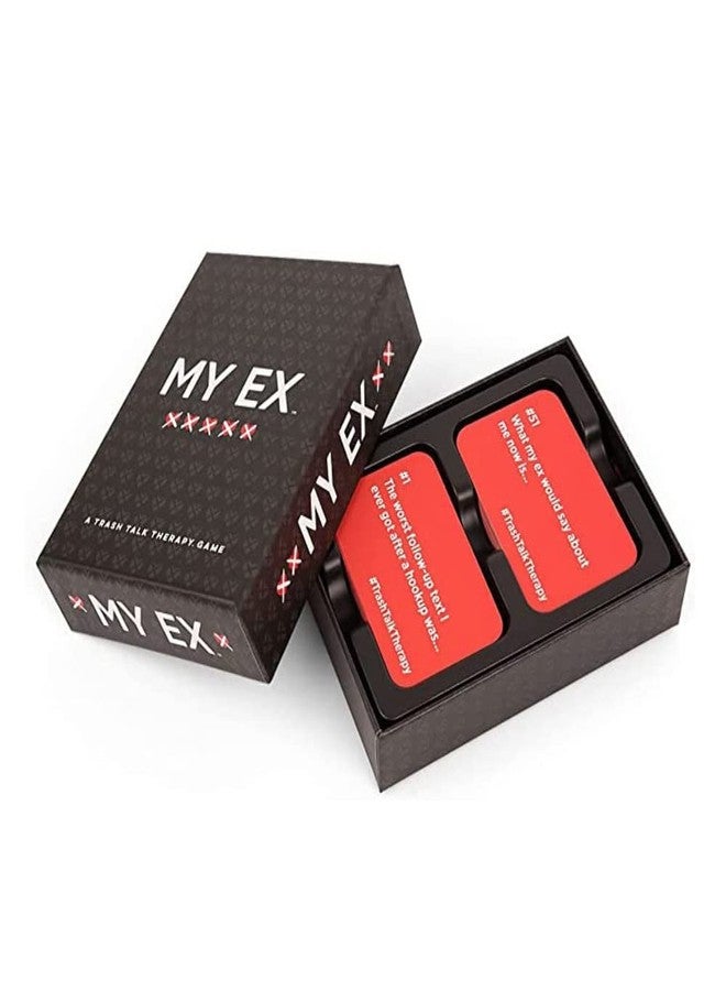 DSS Games My Ex [A Deck of Conversation Starters] - to Trash Talk Your Ex at Girls Night. Share Relatable Stories of Relationships Gone Wrong - Image 4